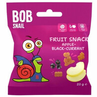 Bob Snail - Przekąska jabłko czarna porzeczka 20g