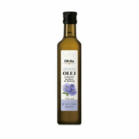 OlVita - Olej lniany tłoczony na zimno nieoczyszczony do diety dr Budwig 250ml