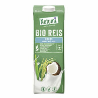 Natumi - Napój ryżowo - kokosowy bez dodatku cukrów bezglutenowy BIO 1L