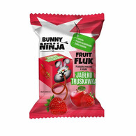 Bunny Ninja - Fruit Fluk o smaku jabłko-truskawka 15g