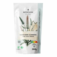 Moncana - Bezglutenowa babka jajowata mielona łuska jasna premium (Psyllium husk) 300g