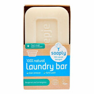 Soaply - Mydło w kostce do prania bergamotka i trawa cytrynowa ECO 120g