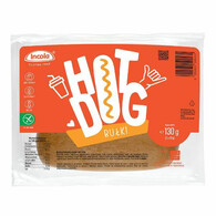 Incola - Bezglutenowa bułka hot dog 130g