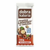 Dobra Kaloria - Baton orzech laskowy i czekolada bez dodatku cukru 35g