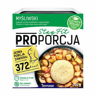 Proporcja - Kurczak w sosie myśliwskim z kaszą bulgur i warzywami 300g