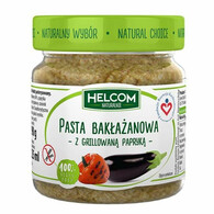 Helcom - Pasta bakłażanowa z grillowaną papryką bezglutenowa 190g