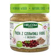 Helcom - Pasta z czerwonej fasoli i soczewicy bezglutenowa 190g