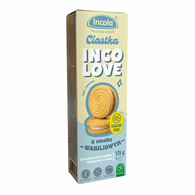 Incola - Bezglutenowe ciastka waniliowe bez cukru 125g