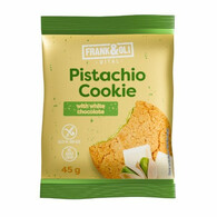 Bezglutenowe ciastko Pistacja&Biała czekolada 50g