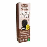 Incola - Bezglutenowe ciastka kakao-wanilia bez cukru 125g