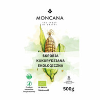 Moncana - Bezglutenowa skrobia kukurydziana ekologiczna 500g