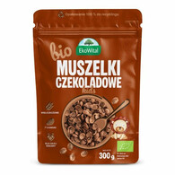 Muszelki czekoladowe BIO 300g