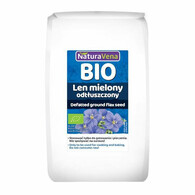 NaturaVena - Len mielony odtłuszczony BIO 200g