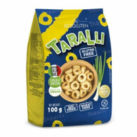 Bezglutenowe taralli o smaku cebulki 100g
