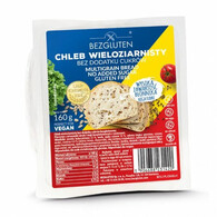 Bezglutenowy chleb wieloziarnisty bez cukru 160g