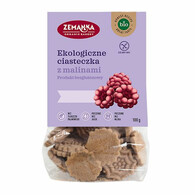 Zemanka - Ciasteczka malinowe bezglutenowe BIO 100g