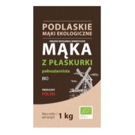 Mąka z płaskurki pełnoziarnista BIO 1kg