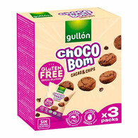 Gullón - Bezglutenowe ciastka czekoladowe 3x40g