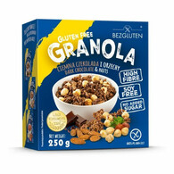 Bezglutenowa granola ciemna czekolada i orzechy 250g
