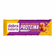 Baton proteinowy o smaku karmelu z MCT 45g