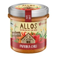 Pasta kremowa z papryką i chili bezglutenowa BIO 140g