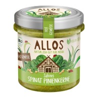 Pasta warzywna ze szpinakiem i orzeszkami piniowymi bezglutenowa  BIO 135g
