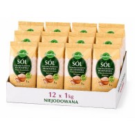 Smakosz - 12x Sól Kamienna Kłodawska różowa pół-gruboziarnista 1kg