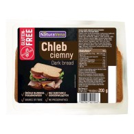 NaturaVena - Chleb ciemny naturalny bezglutenowy 200g