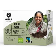 Oxfam - Herbata ekspresowa earl grey fair trade BIO (20 x 1,8g)