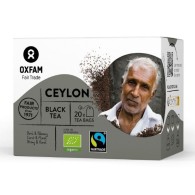 Oxfam - Herbata czarna ekspresowa fair trade BIO (20 x 1,8g) 36g