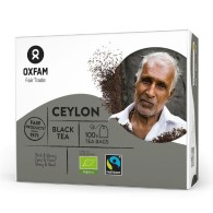 Oxfam - Herbata czarna srilanka fair trade BIO (100 x 1,8g)