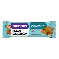 Baton RAW ENERGY słony karmel orzech ziemny bezglutenowy 50g