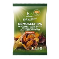 Bio Zentrale - Chipsy warzywne solone bezglutenowe BIO 90g