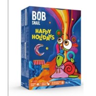 Bob Snail - Christmas Box - przekąski owocowe z zabawką 145g