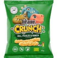 Bezglutenowe chrupki kukurydziane crunch o smaku koperek-pikle-sos ranczerski BIO 40g