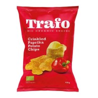 Trafo - Chipsy ziemniaczane karbowane paprykowe BIO 125g