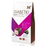 Diabetki - Czekoladki czarna porzeczka o obniżonej zawartości cukru 100g