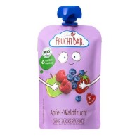 Fruchtbar - Mus jabłko-jagoda-truskawka-malina BIO 100g