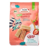Fruchtbar - Wafelki truskawkowe z kremem mlecznym BIO 100g