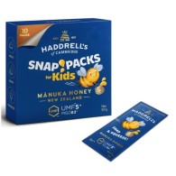 Haddrell's of Cambridge - Miód Manuka Kids MGO 83+ UMF 5+ 10 saszetek 50g