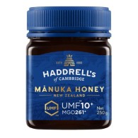Haddrell's of Cambridge - Miód Manuka MGO 261+ UMF 10+ 250g