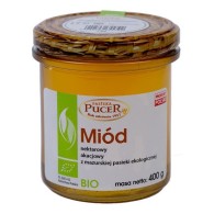 Pasieka Pucer - Miód akacjowy BIO 400g