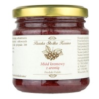 Miód kremowy z aronią 250g