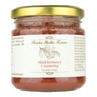 Miód kremowy z żurawiną 250g