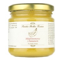 Miód kremowy z bananem 250g