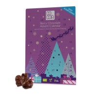 Kalendarz Adwentowy z czekolady jagodowej z witaminą C z aceroli BIO 180g