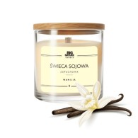 Świeca sojowa o zapachu wanilii 215g