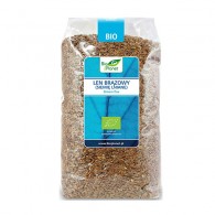 Len brązowy (siemię lniane) BIO 1kg