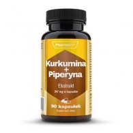 Kurkumina ekstrakt standaryzowany na 95% kurkuminy 90 kaps