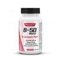 B-50 Methyl B-Complex Max+ 60kaps.